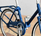 Detalle de maqueta de bicicleta