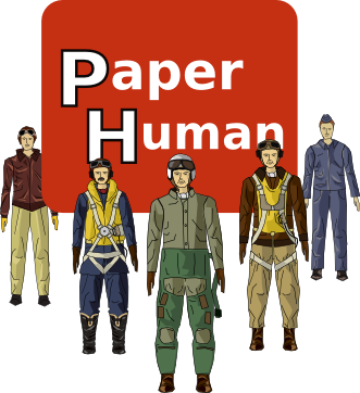 paper scale model figures