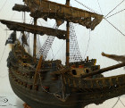 Pirate ship deck detail