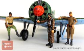 scale soviet paper pilots